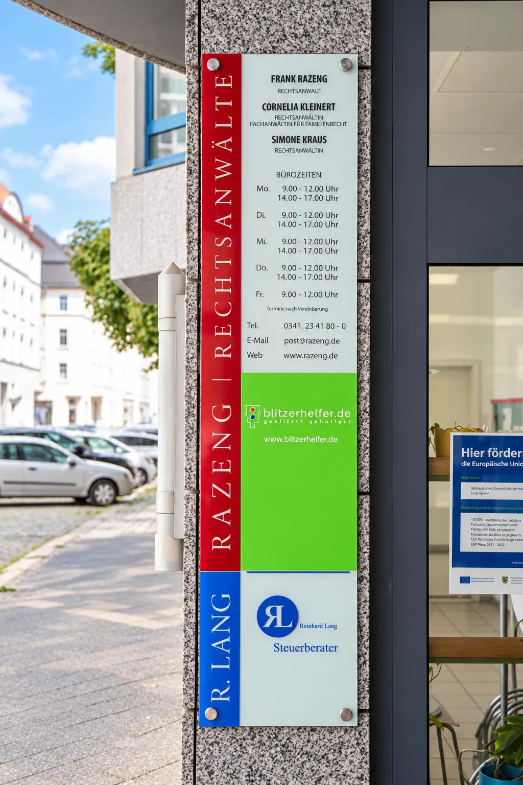 Einblick in die Kanzlei RAZENG Rechtsanwälte